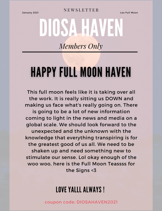 Leo Full Moon Teasss