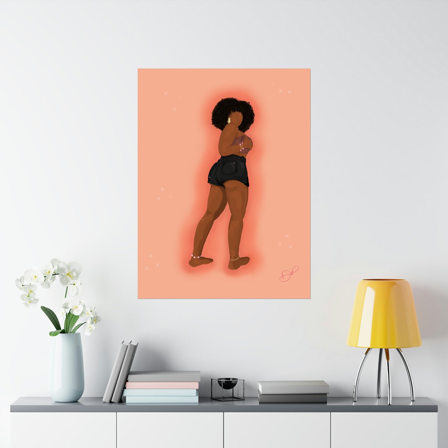 Diosa in the Summertime - Printed Wall Art Poster