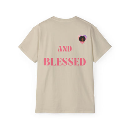 Divinely Covered and BLESSED - Unisex Ultra Cotton Tee - DiosaHaven