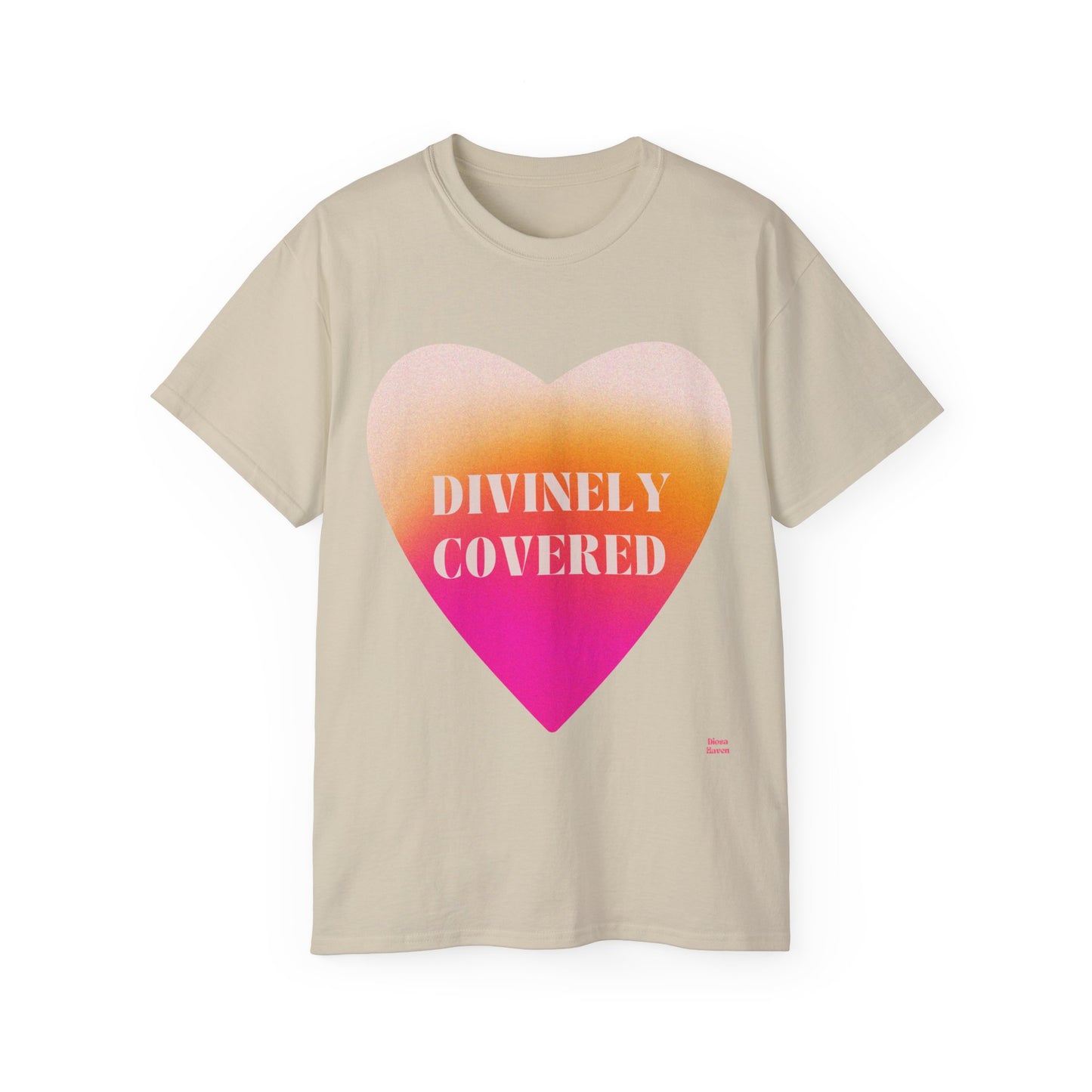 Divinely Covered and BLESSED - Unisex Ultra Cotton Tee - DiosaHaven