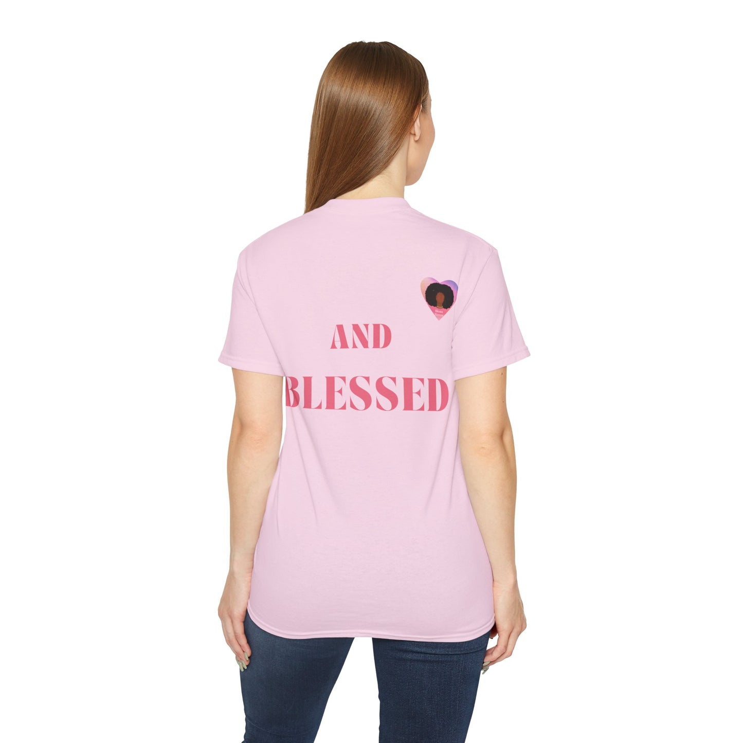 Divinely Covered and BLESSED - Unisex Ultra Cotton Tee - DiosaHaven