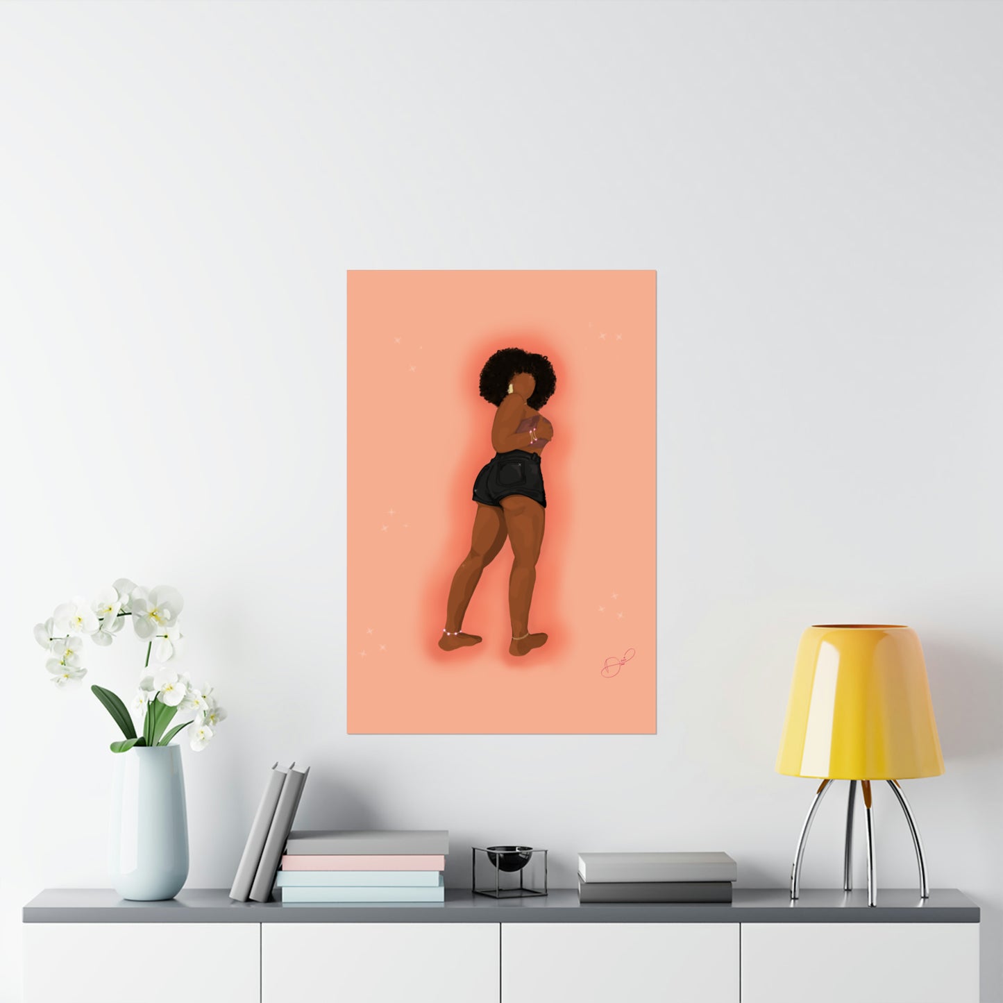 Diosa in the Summertime - Printed Wall Art Poster