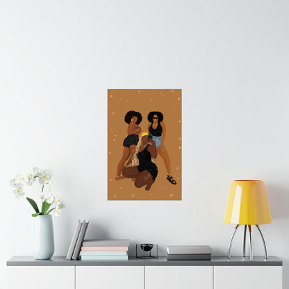 Goddess Trifecta - Printed Wall Decor Poster