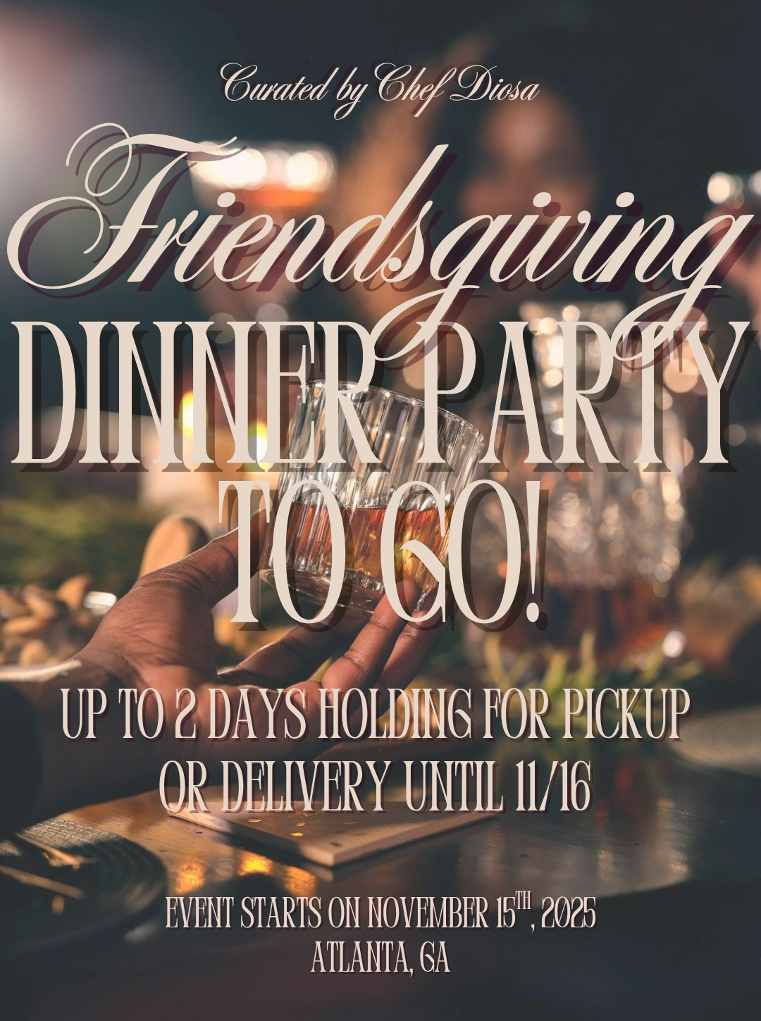 Friendsgiving (To Go Plates)