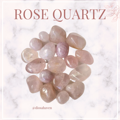 Rose Quartz Diosa's Favorite Self Love Stone!