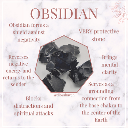 Obsidian Raw Stone